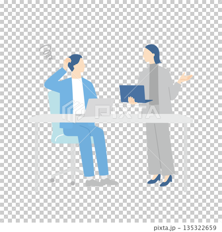 職場人士如果遇到溝通不良的問題，將會非常困擾。 135322659