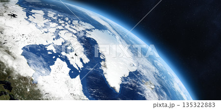 Planet Earth. Greenland, Iceland, Canada. Planet Earth. Greenland, Iceland, Canada. 135322883