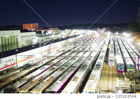 若葉台検車区の京王線 若葉台検車区の京王線 135323504