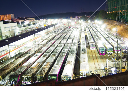 若葉台検車区の京王線 若葉台検車区の京王線 135323505