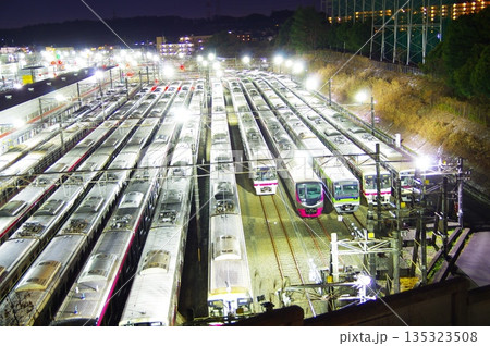 若葉台検車区の京王線 若葉台検車区の京王線 135323508
