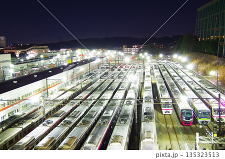 若葉台検車区の京王線 135323513