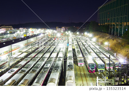 若葉台検車区の京王線 若葉台検車区の京王線 135323514