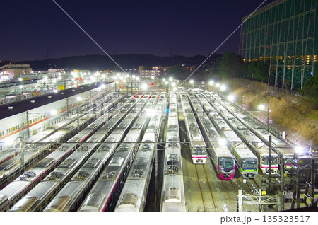 若葉台検車区の京王線 若葉台検車区の京王線 135323517