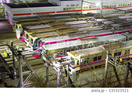 若葉台検車区の京王線 135323521