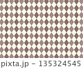 クラシックなアーガイル柄のシームレスパターン 135324545
