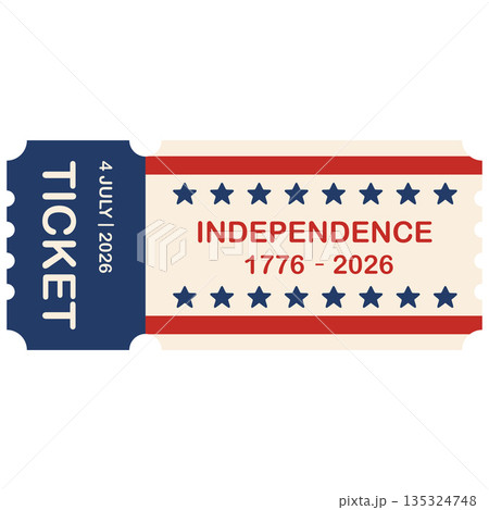 Independence day 250th anniversary celebration ticket 2026 Independence day 250th anniversary celebration ticket 2026 135324748