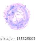 水彩の背景素材　円 135325005