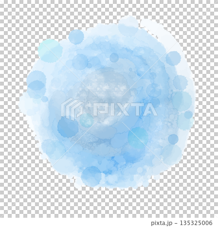 水彩の背景素材　円 135325006