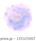 水彩の背景素材　円 135325007