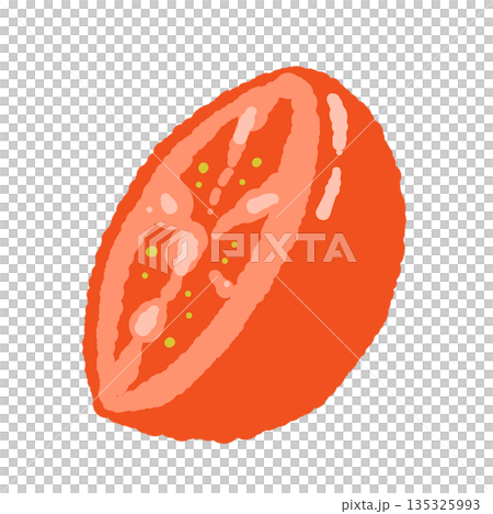 バジルの手書き風カラーイラスト素材(フレーム・リース・パターンなど) バジルの手書き風カラーイラスト素材(フレーム・リース・パターンなど) 135325993