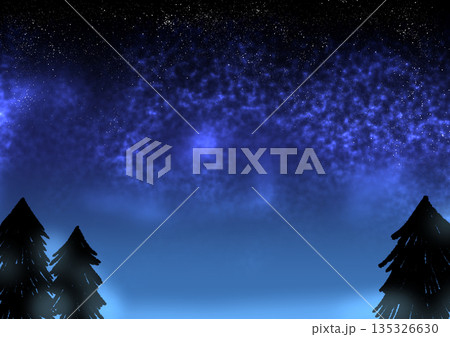 星空と森 星空と森 135326630
