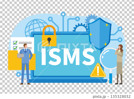 ISMSのイメージイラスト 135328032