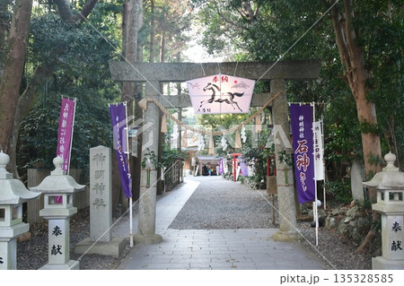 お正月　神明神社 135328585