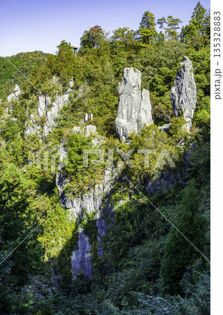 夫婦岩　岡山県高梁市 135328883