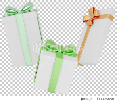 3D插圖_禮物_色彩繽紛 135329096