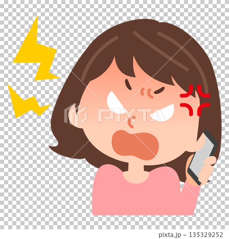 Complainer woman Complainer woman 135329252
