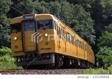 ［JR-V］伯備線115系電車（岡山⇔新見） 135330898