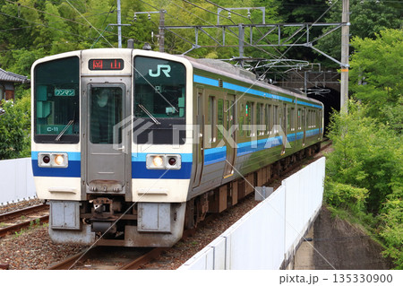 ［JR-V］伯備線213系電車（岡山⇔新見） 135330900