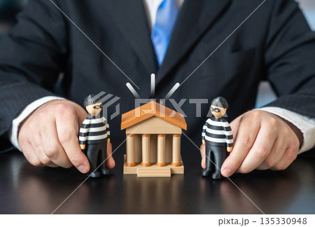The bank is at risk of money laundering. Financial crime exposure, regulatory scrutiny and compliance pressure. Importance of monitoring systems, risk management and trust in financial institutions. The bank is at risk of money laundering. Financial crime exposure, regulatory scrutiny and compliance pressure. Importance of monitoring systems, risk management and trust in financial institutions. 135330948