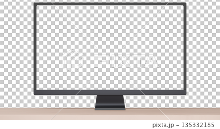 3D材質_顯示器_黑色 135332185