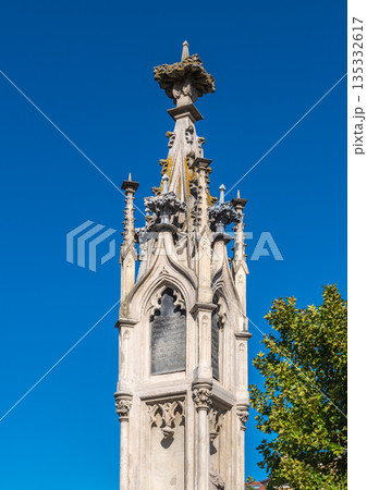 Gothic Lossetti Monument Column in Alba Carolina Citadel Square Gothic Lossetti Monument Column in Alba Carolina Citadel Square 135332617