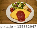 お子様ランチのオムライス お子様ランチのオムライス 135332947