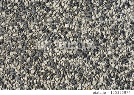 Asphalt and small stone texture Asphalt and small stone texture 135335974