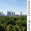 View of Moscow City from the Luzhniki Stadium 135336496
