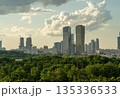 View of Moscow City from the Luzhniki Stadium 135336533