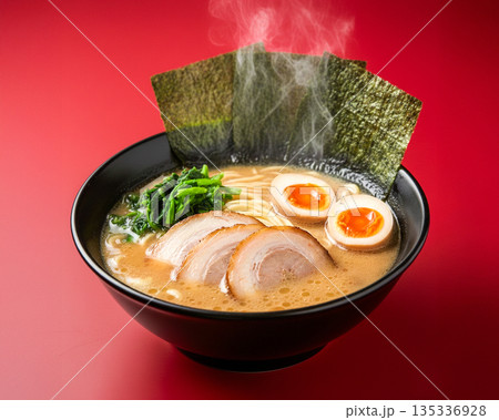 家系ラーメン  135336928