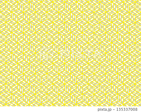 黃色玳瑁紋柳條編織背景 135337008