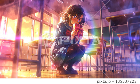 バレンタインの乙女心 135337225