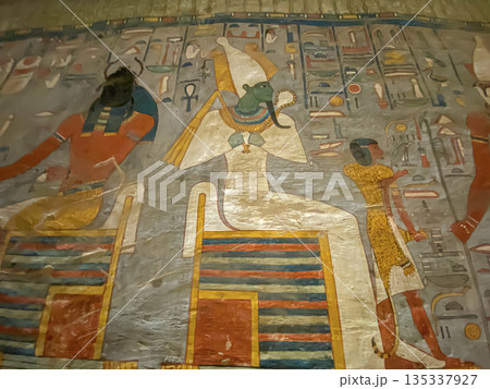 Tomb KV16 in the Egyptian Valley of the Kings, in the Theban necropolis, Egypt, Luxor. Tomb KV16 in the Egyptian Valley of the Kings, in the Theban necropolis, Egypt, Luxor. 135337927