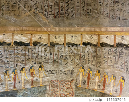 Tomb KV16 in the Egyptian Valley of the Kings, in the Theban necropolis, Egypt, Luxor. 135337943