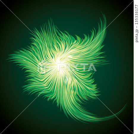 Abstract background. Explosion. Vector drawing 135338177