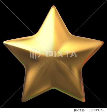 Golden star realistic 3D vector design, cyber orange chrome space galaxy emoji sparkle element, award rating achievement Golden star realistic 3D vector design, cyber orange chrome space galaxy emoji sparkle element, award rating achievement 135339142