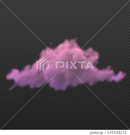 Soft, fluffy, pink cloud, overlay effect, sky, weather, fantasy. Soft, fluffy, pink cloud, overlay effect, sky, weather, fantasy. 135339231