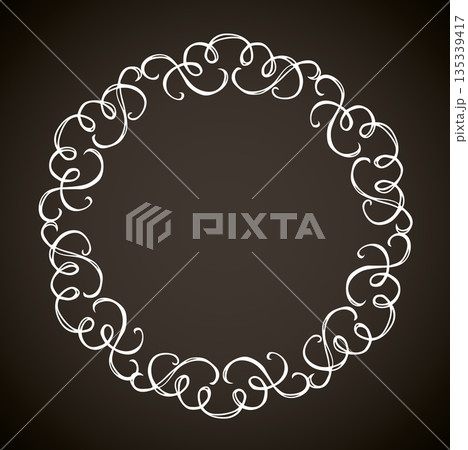 Vignette. Vector drawing Vignette. Vector drawing 135339417