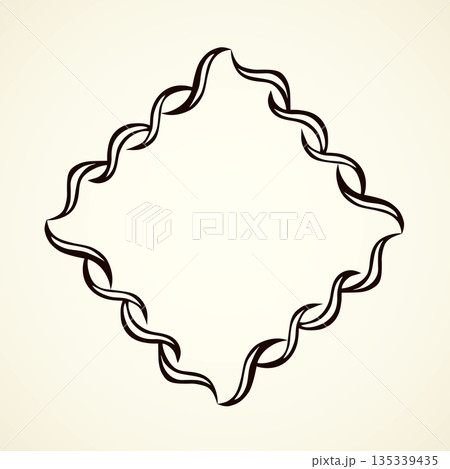 Vignette. Vector drawing 135339435