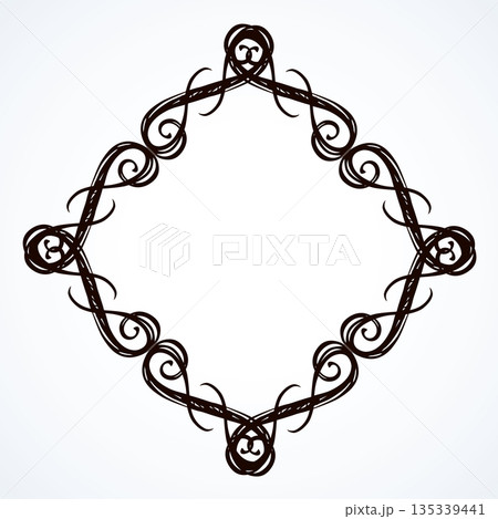 Vignette. Vector drawing 135339441