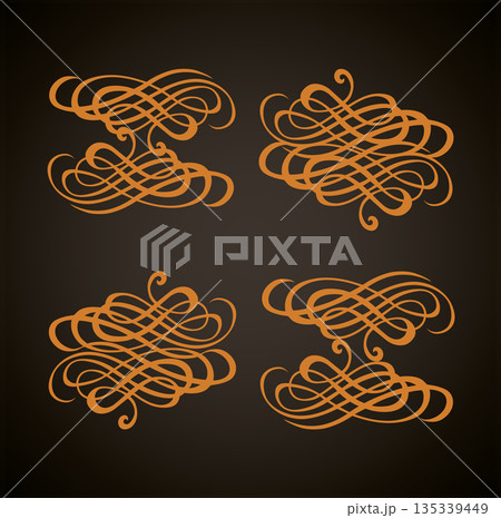 Vignette. Vector drawing 135339449