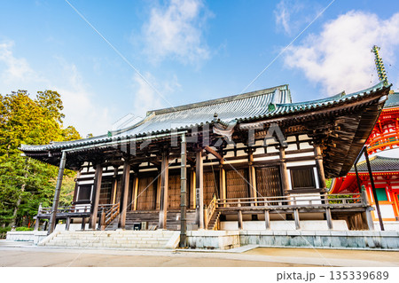 高野山 壇上伽藍　金堂 135339689