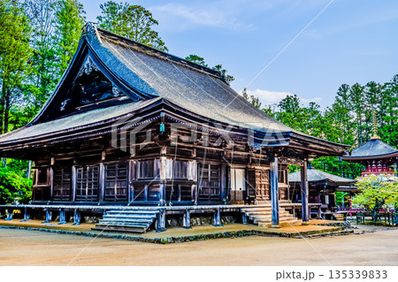 高野山 壇上伽藍　大会堂 135339833