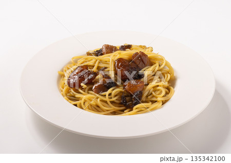 ホタテ貝柱 青のり パスタ ホタテ貝柱 青のり パスタ 135342100