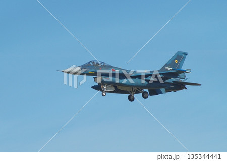 着陸態勢の第6飛行隊のF-2A 着陸態勢の第6飛行隊のF-2A 135344441