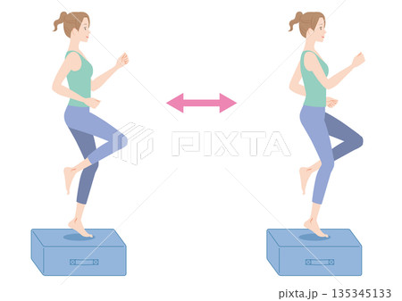 トランポリンクッション　ジョギング 135345133