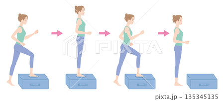 トランポリンクッション 踏み台昇降 トランポリンクッション 踏み台昇降 135345135