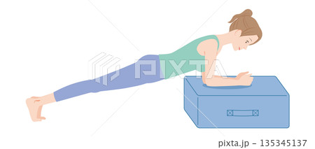 トランポリンクッション　プランク 135345137