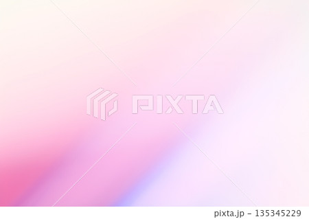 ピンク、紫色系　ゆるやかなラインの抽象的背景 135345229